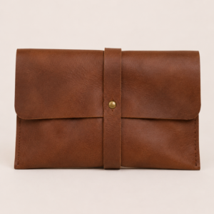 The Caroline <br> Leather Clutch