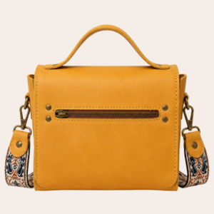 The Annalie <br> Mustard Yellow Satchel